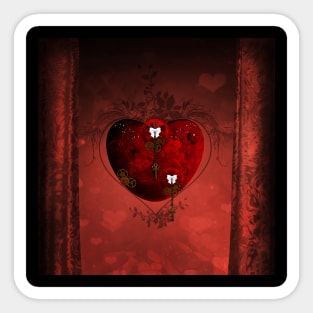 Wonderful steampunk heart Sticker